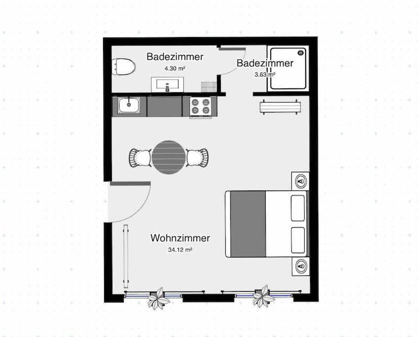 Modernes Studio Im Herzen Pirnas Ngoại thất bức ảnh